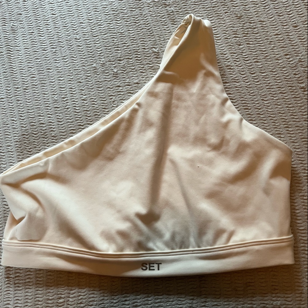SET ACTIVE One shoulder sports bra